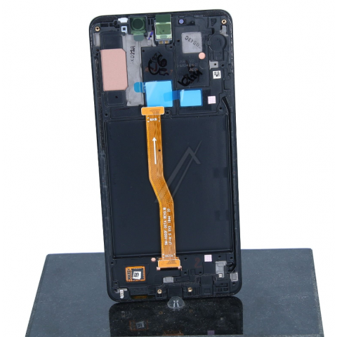 LCD+Touch screen Samsung A920 A9 4G 2018 juodas originalas